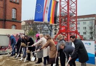 PGMM Spatenstich Rostocker Ulmicum