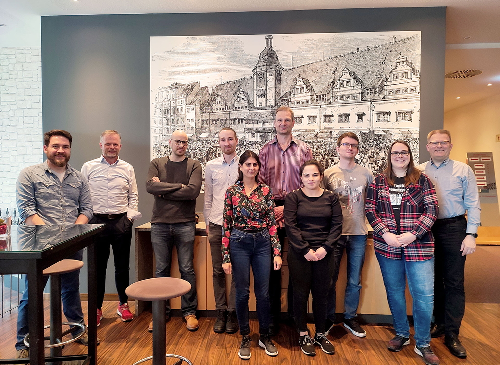 Gruppenbild der Fachgruppe BIM am 4. Mai 2022 in Leipzig