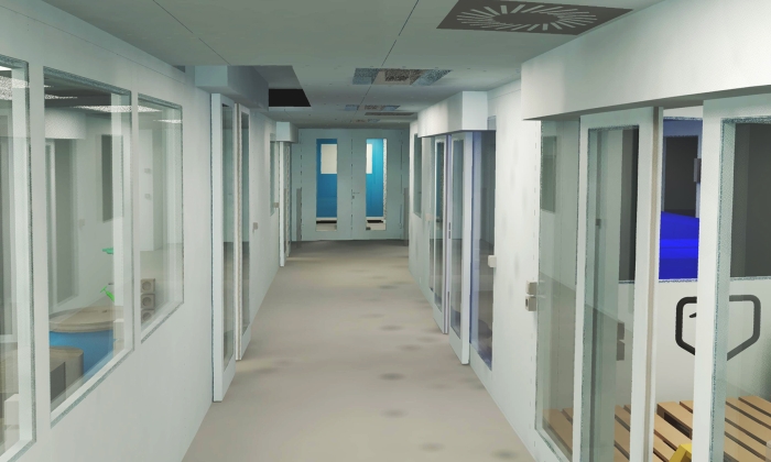 Aenova Swiss Caps Versorgungsbereich Verpackungsline