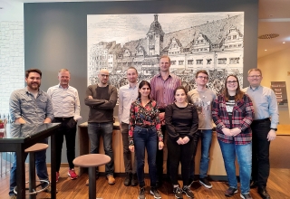 Gruppenbild der Fachgruppe BIM am 4. Mai 2022 in Leipzig