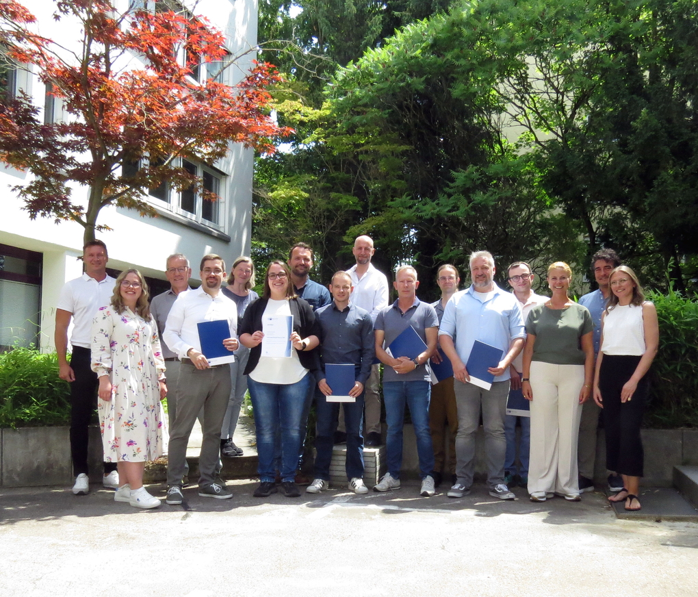 Wir gratulieren allen Absolventinnen und Absolventen des PGMM-Potentialkreis ganz herzlich!