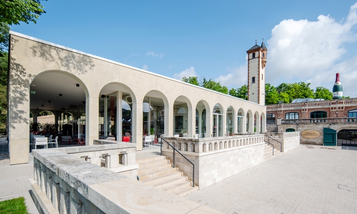 Rotkäppchen Mumm - Neubau Sektpavillon und Umbau historische Kellerei