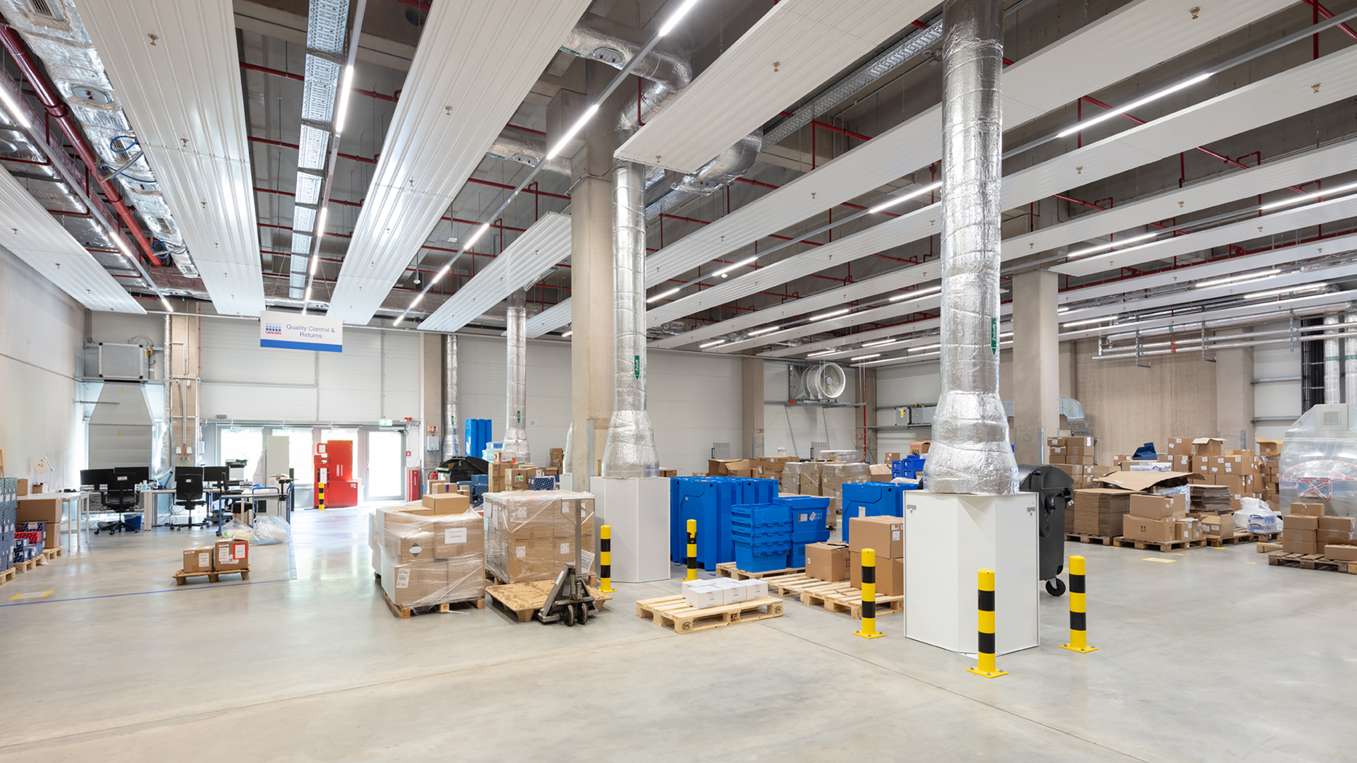 Logistikhalle Neubau Qiagen Hilden